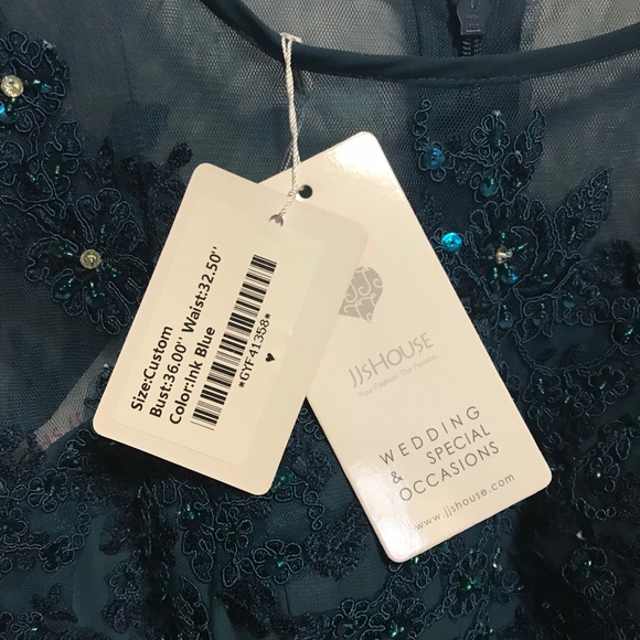 Brand new A-Line chiffon dress - Picture 2 of 4